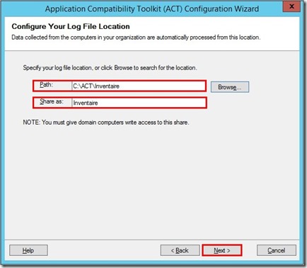 Configuration ACT (4)