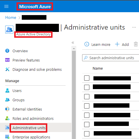 Azure – présentation des Administrative Units | Le Blog Technique