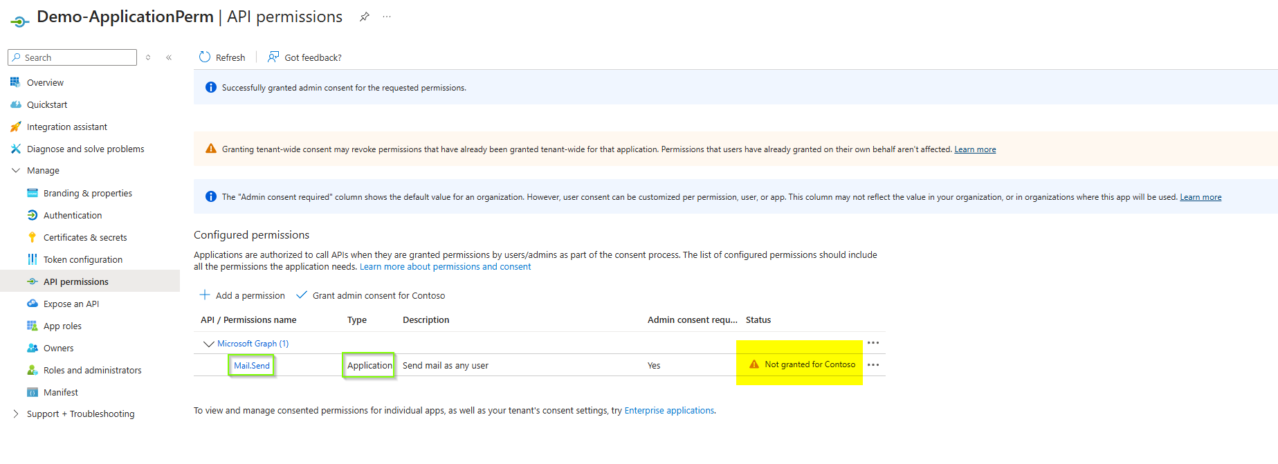 [Microsoft Graph] – Delegated permissions vs Application permissions ...