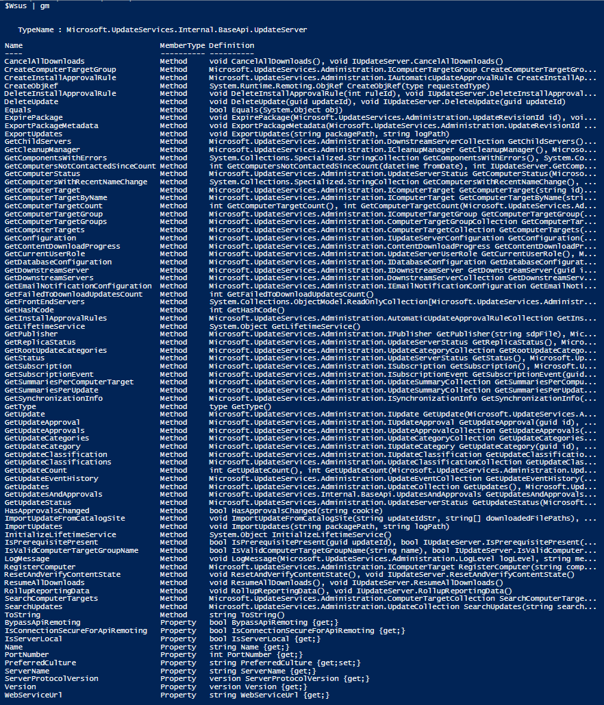 Gestion de WSUS en Powershell – Partie 1 | Le Blog Technique